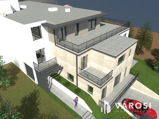 Prémium AA+ 163 m2-es hőszivattyús lakás saját kerttel eladó