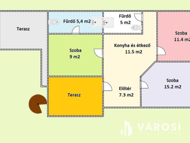 „Vállalkozása és családi háza egy helyen Bajnán.”