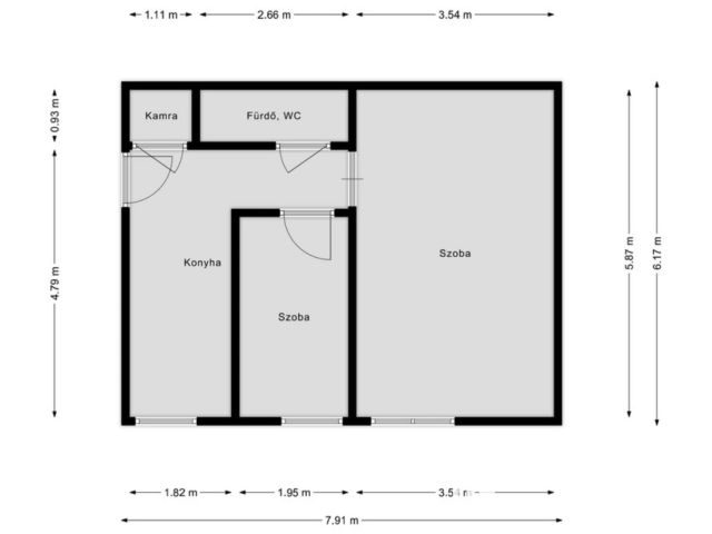 Földszinti lakás eladó az Attila utcában