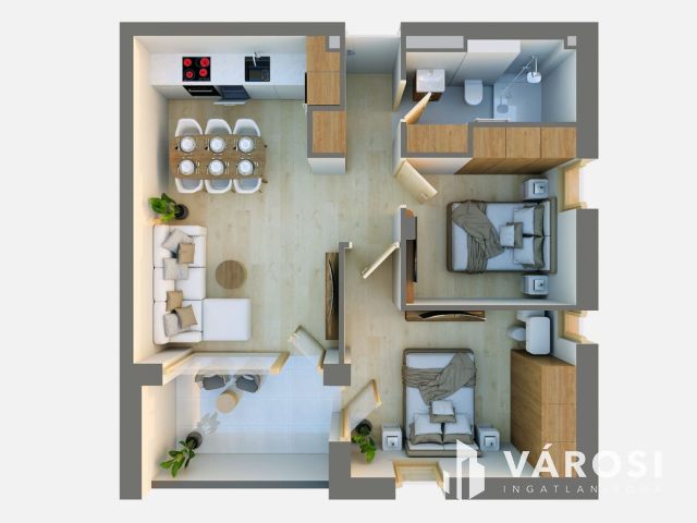 Világos, energiatakarékos otthon a Postakertben