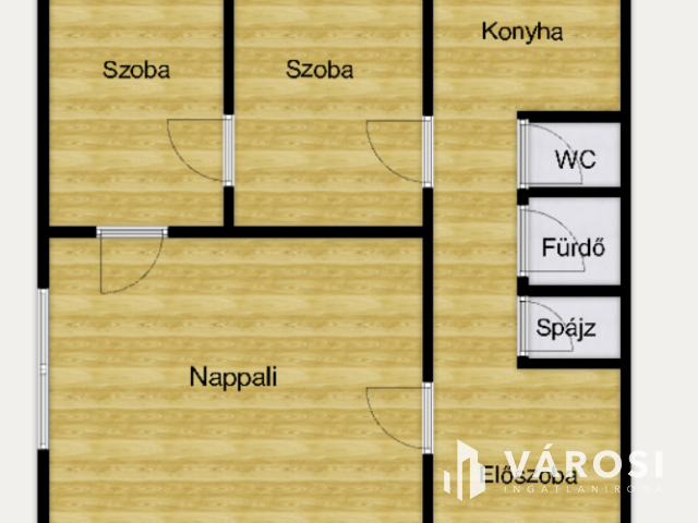 3 szobás panel lakás a belvárosban