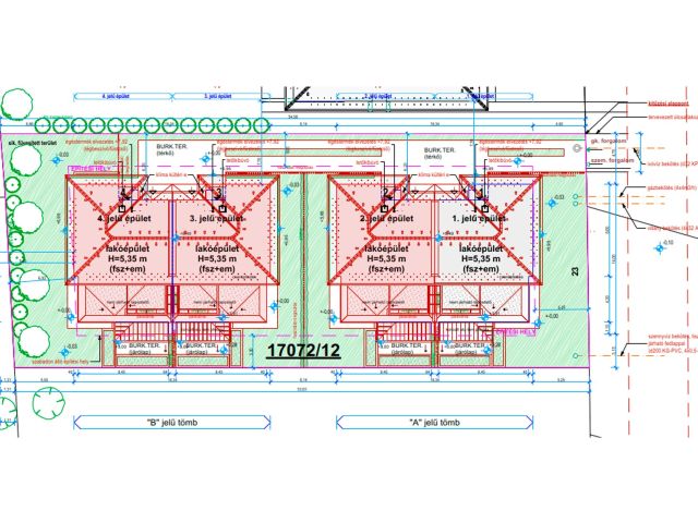 Debrecen csendes kertvárosi részén ELADÓ IKERHÁZ