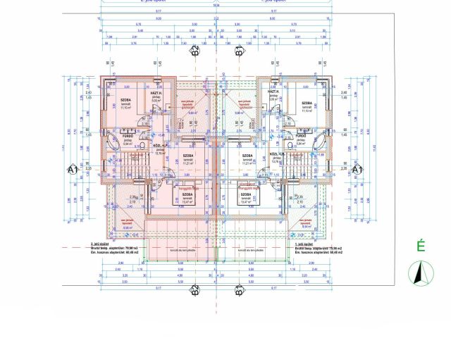 ELADÓ IKERHÁZAK-Debrecen, csendes kertvárosi részén